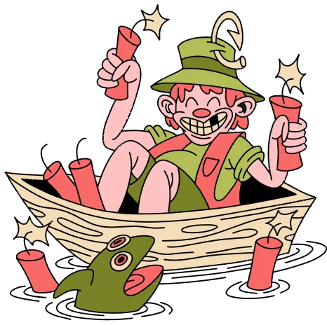 Boat sticker