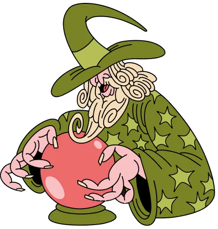 Wizard sticker