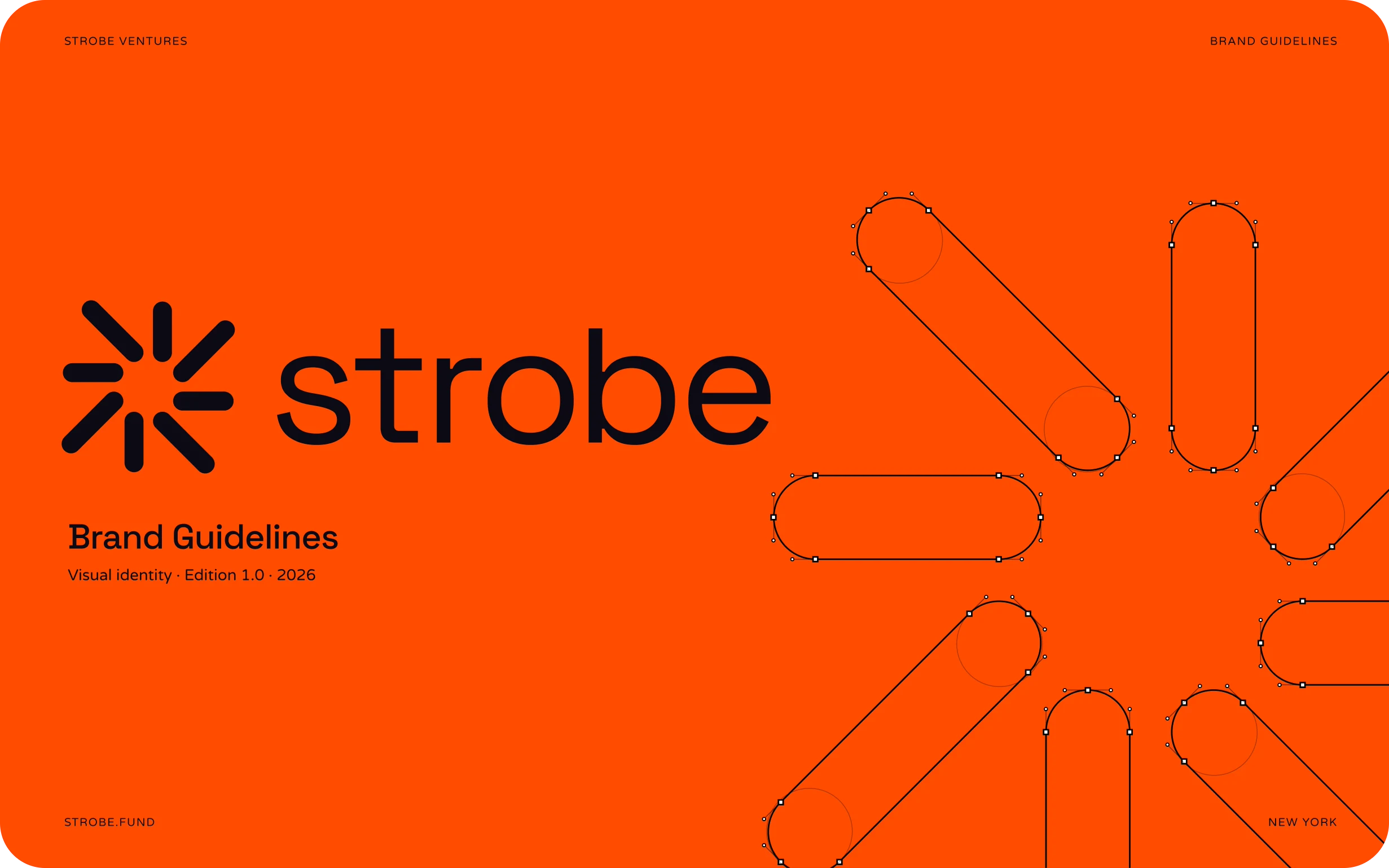 Strobe brand guidelines cover
